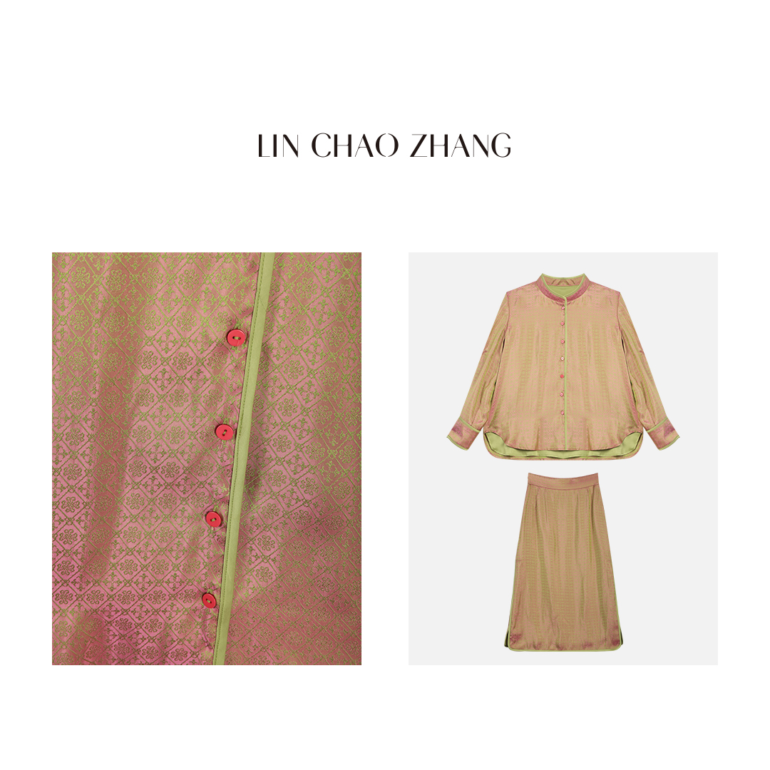 【绿肥红瘦】宋锦套装 LC240072 LK240033