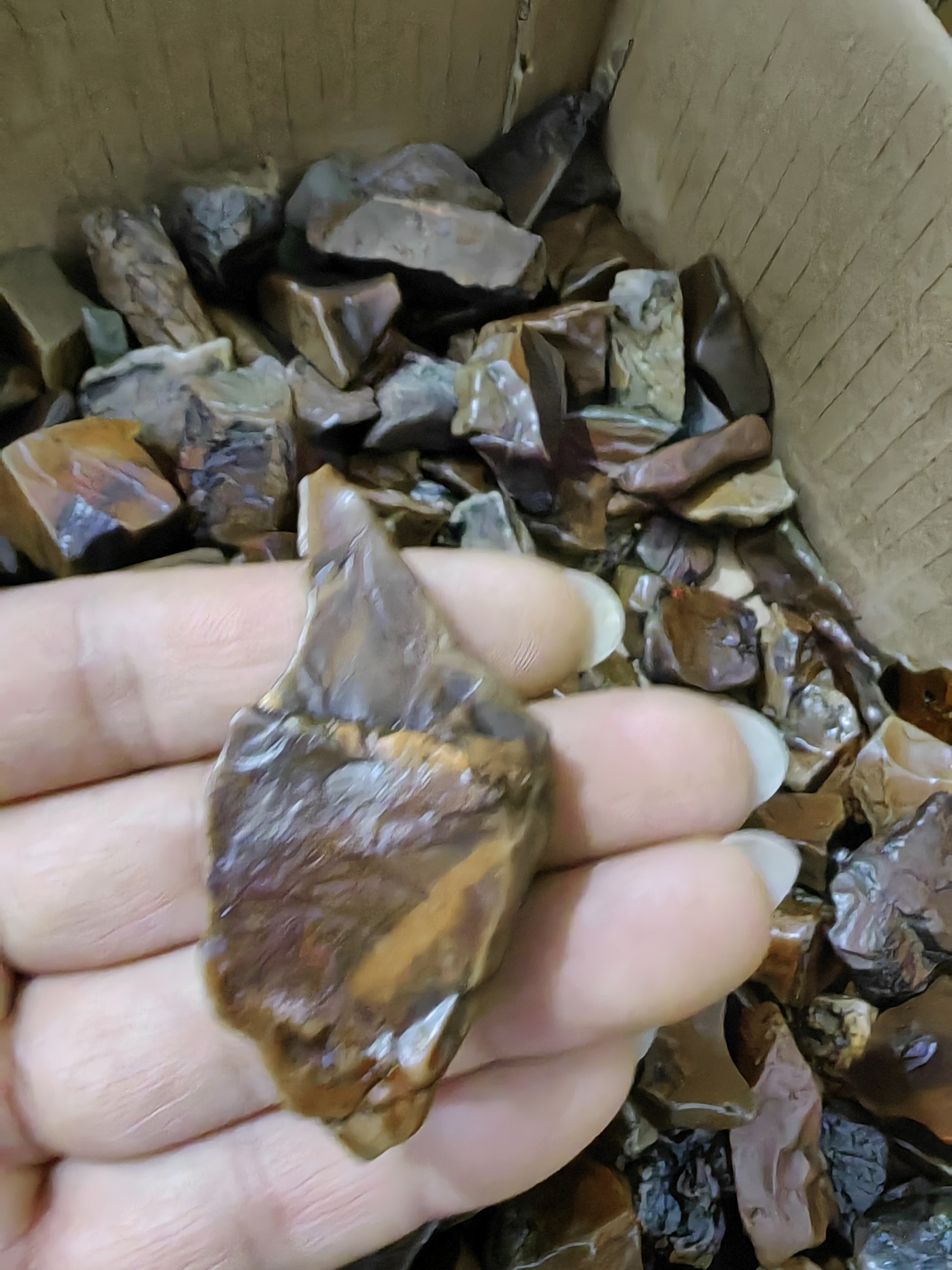 阿拉善天然戈壁石，