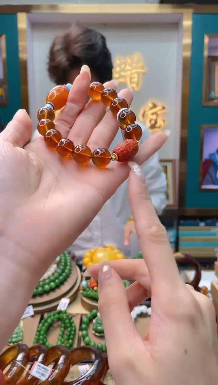 【闪购商品】琥珀手串未镶嵌69@ZY30219001@