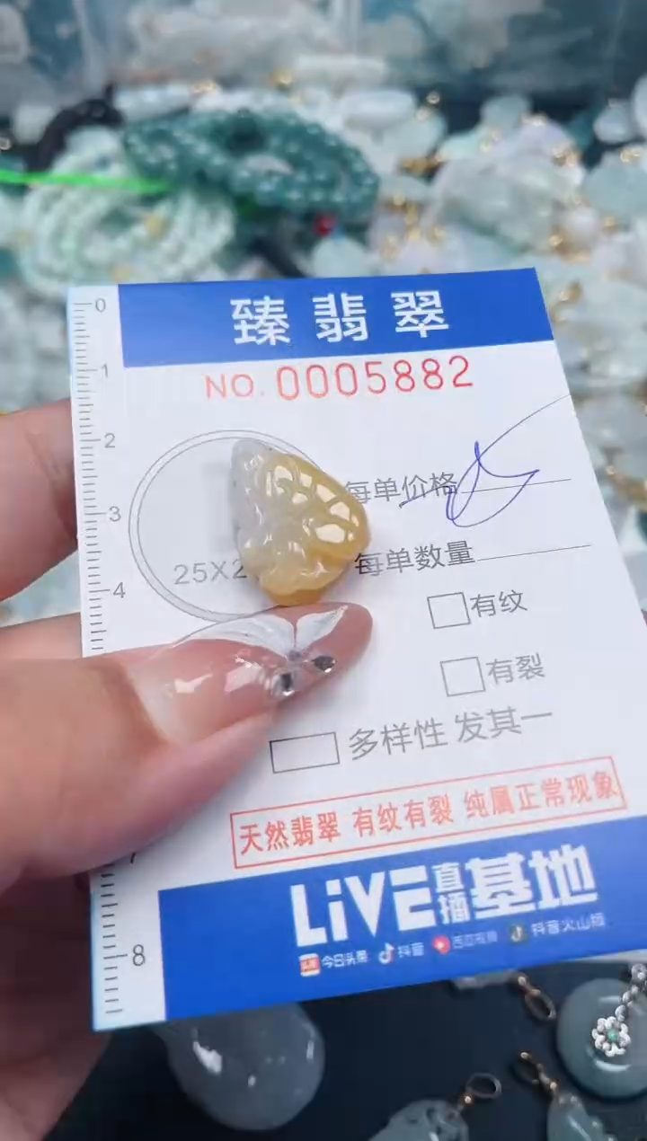【闪购商品】翡翠颈饰未镶嵌.0005882