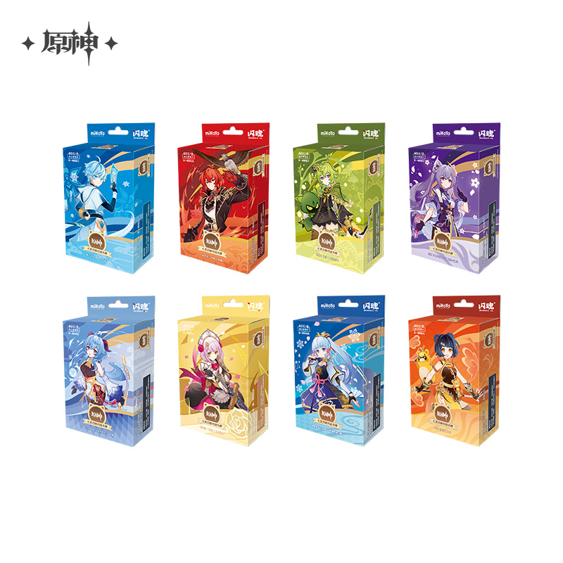 【原神官方】七圣召唤对战卡牌 第一期预组包 Genshin