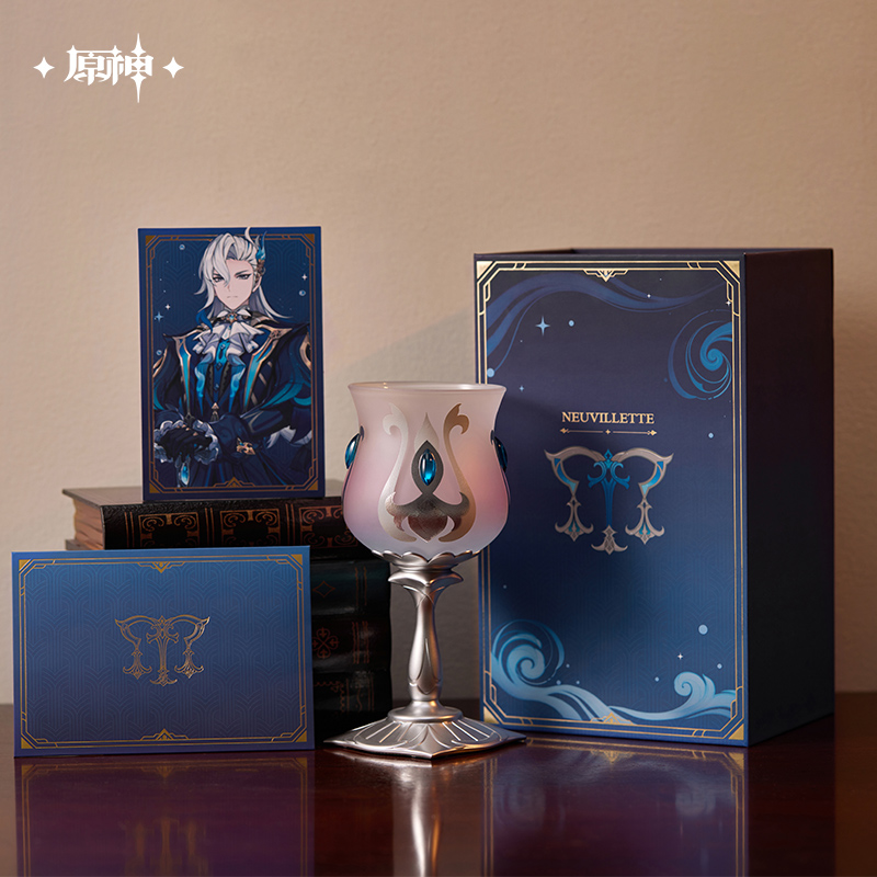 【原神官方】「万水归一」那维莱特高脚杯礼盒 Genshin