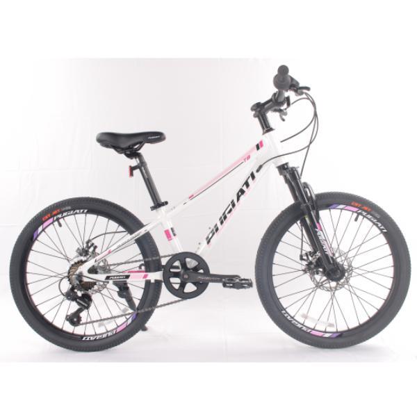 PUGIATI/普加其小猎豹22寸山地车禧马诺后7速机械碟刹避震前叉