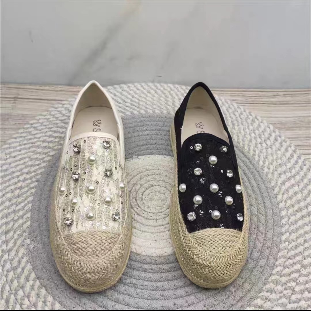 女鞋小香风单鞋时尚休闲百搭女士平底332