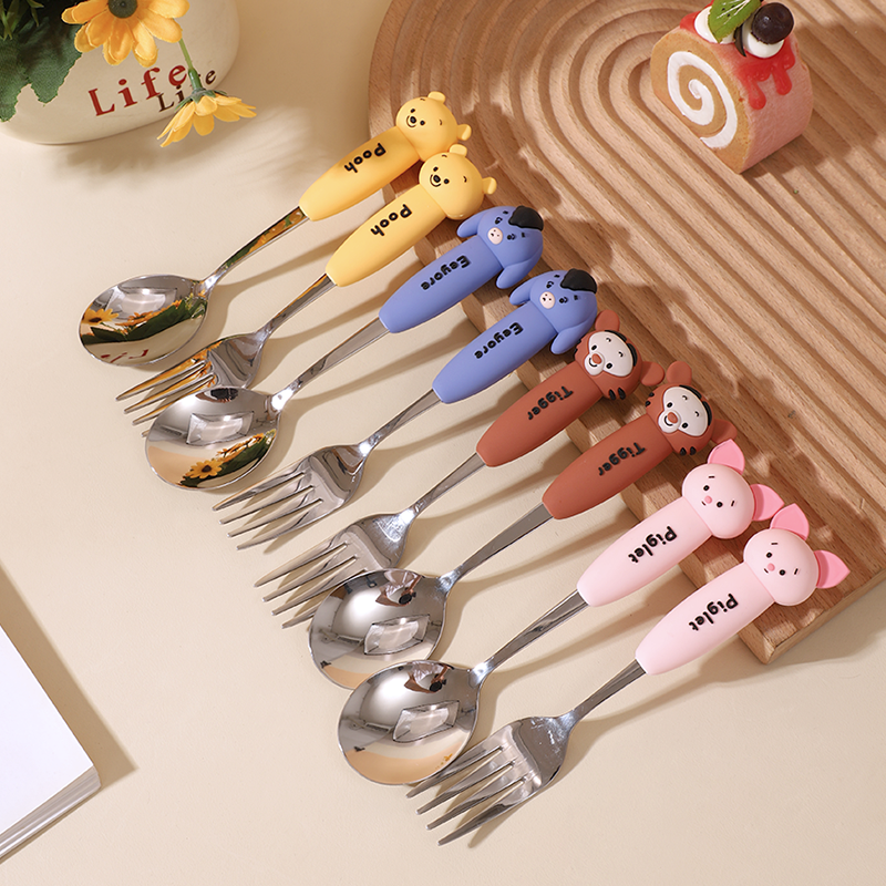 【言则】迪士尼正版群星会松松系列叉勺（大合集）