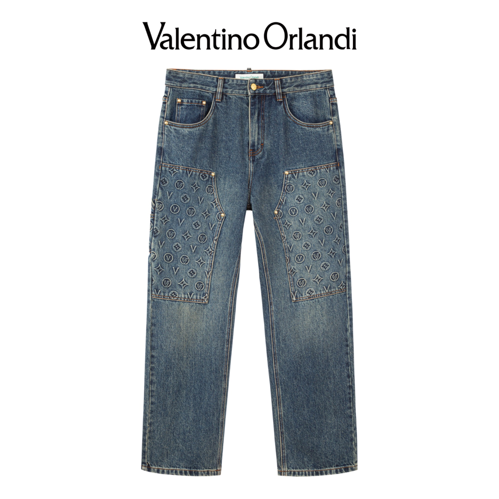 VALENTINO ORLANDI/华伦天奴.奥兰迪男士秋冬新款时尚百搭牛仔裤