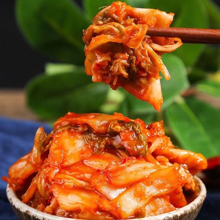 韩式泡菜辣白菜100g东北手工腌制免切辣白菜咸菜下饭菜开胃菜