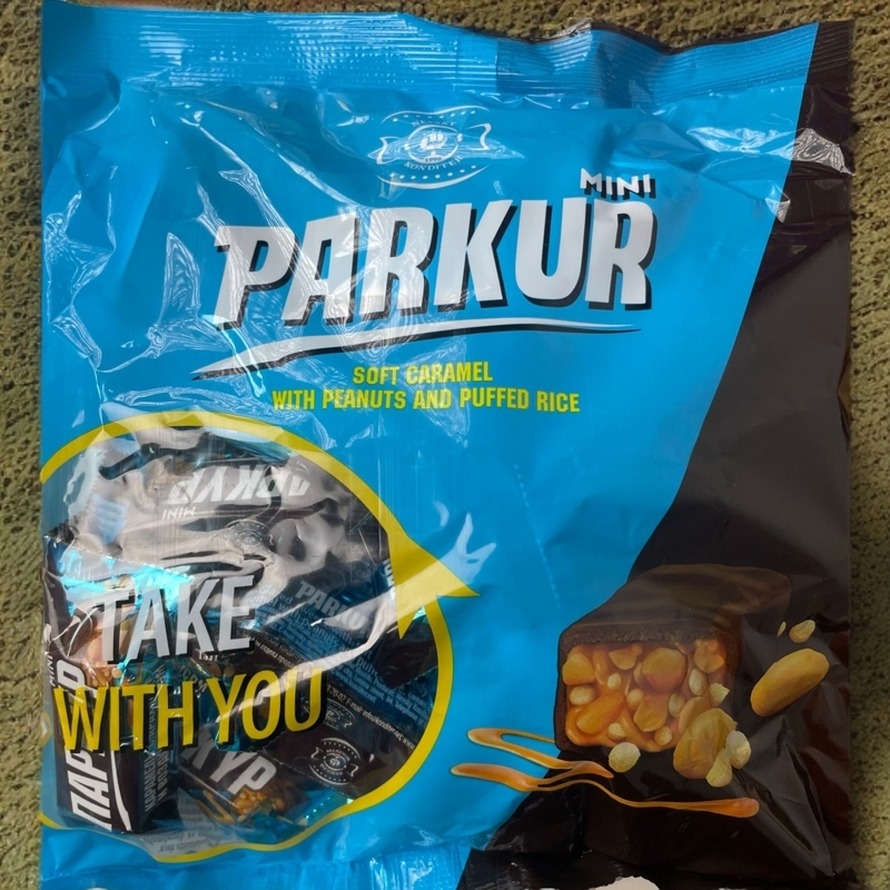 涅夫斯基牌跑酷迷你花生大米花巧克力糖