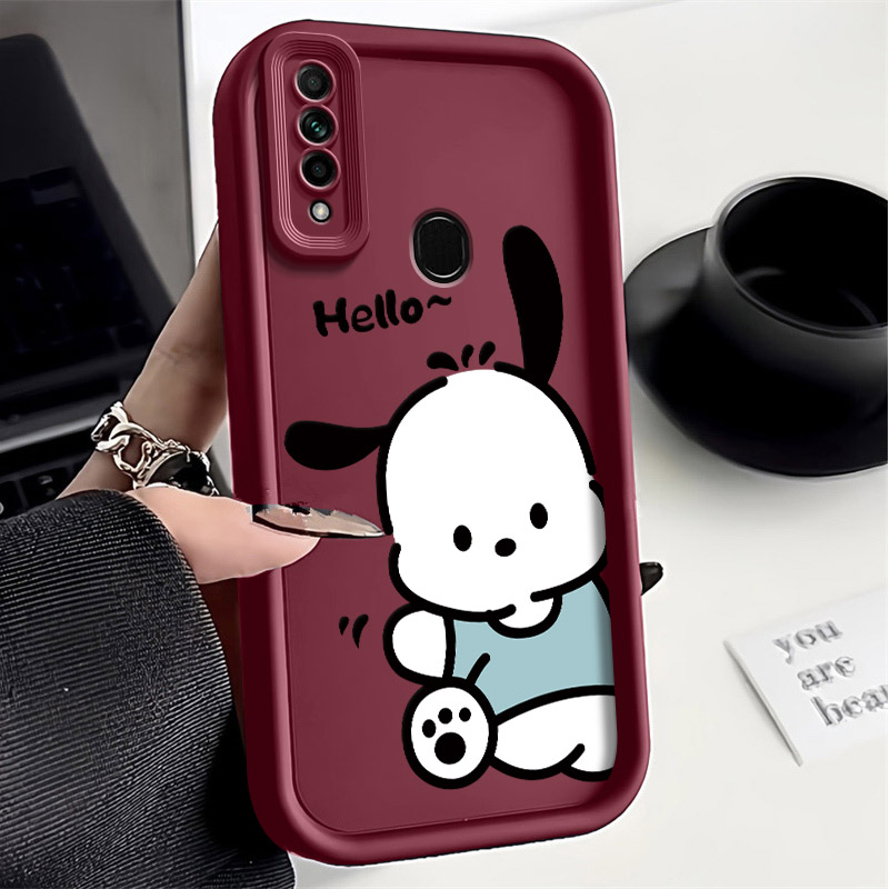 问好帕恰狗适用OPPOA8手机壳全包高级感硅胶新款卡通潮牌防摔软壳