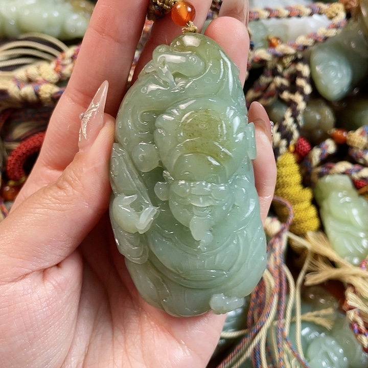 和田玉把件未镶嵌