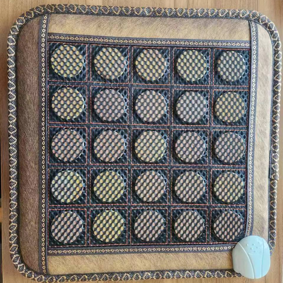 坐垫座垫凉垫椅垫椅子透气保健椅子加热垫子