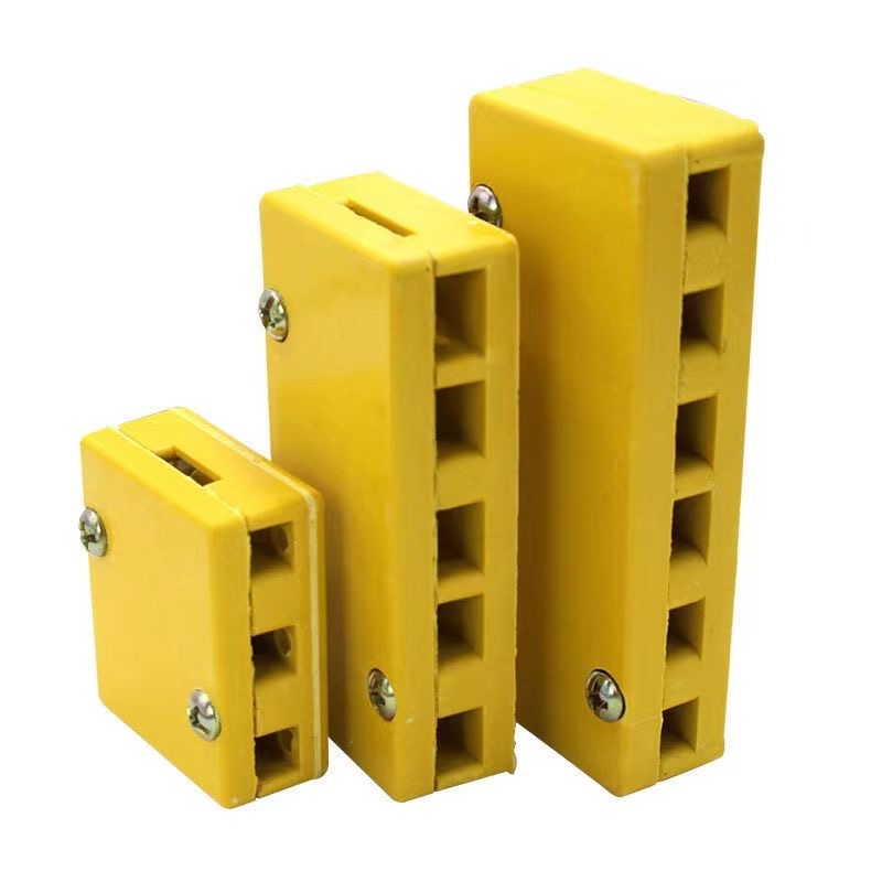 【10套】电动三轮车电车接线盒摩托配件接线柱接线板电机线束胶木