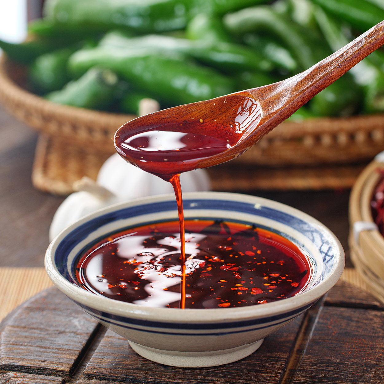 锦花的大头梨  香辣辣椒油2包