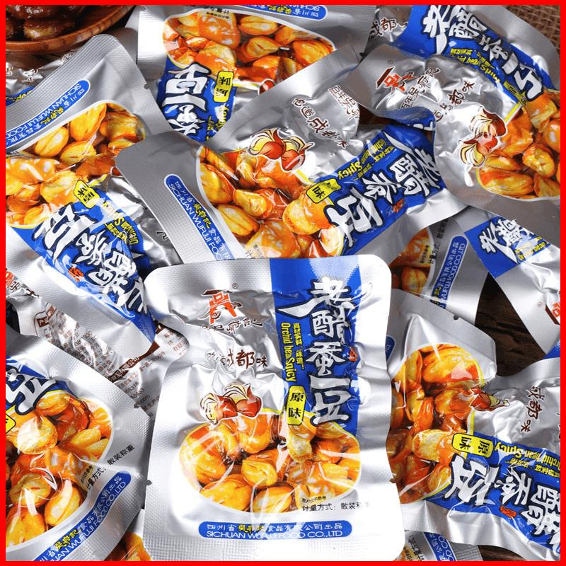 百年吴府记老醋蚕豆g豌豆香酥脆零食怪味胡豆糖醋兰花豆