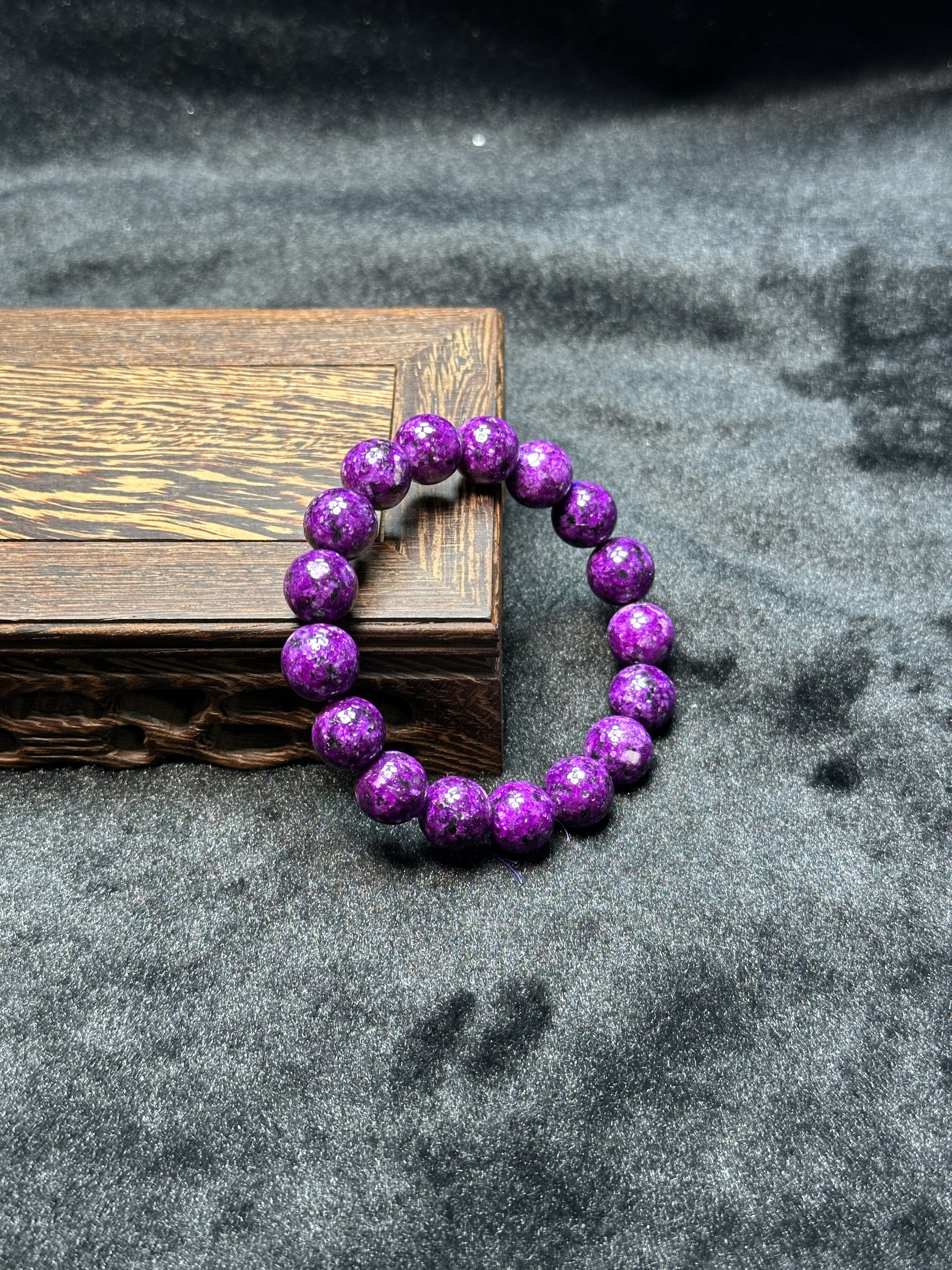 泥地紫舒12M手串时尚百搭女款-296ND2805-5