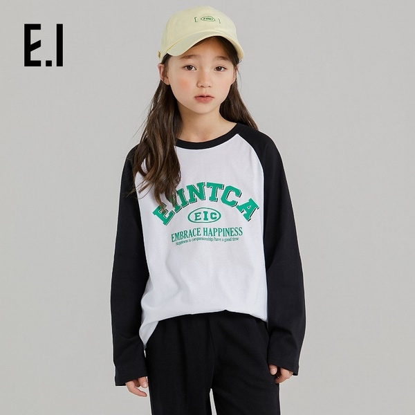 E.I男童女童春装新品学院风长袖T恤款打底衫D8241662837