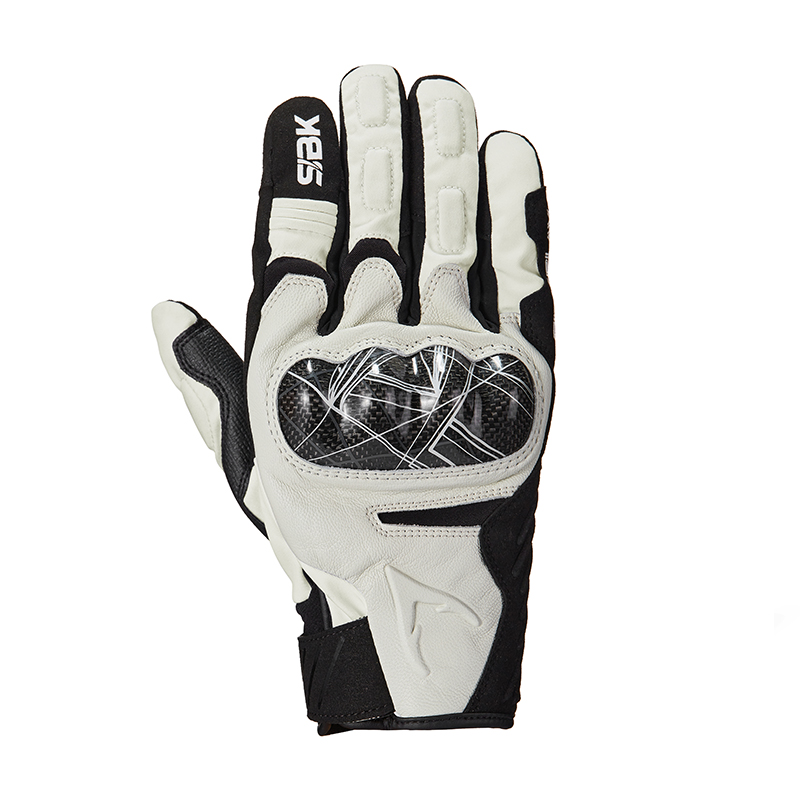 SBK冬季新款SK-2pro摩托车手套机车加厚保暖触屏手套碳纤维防护