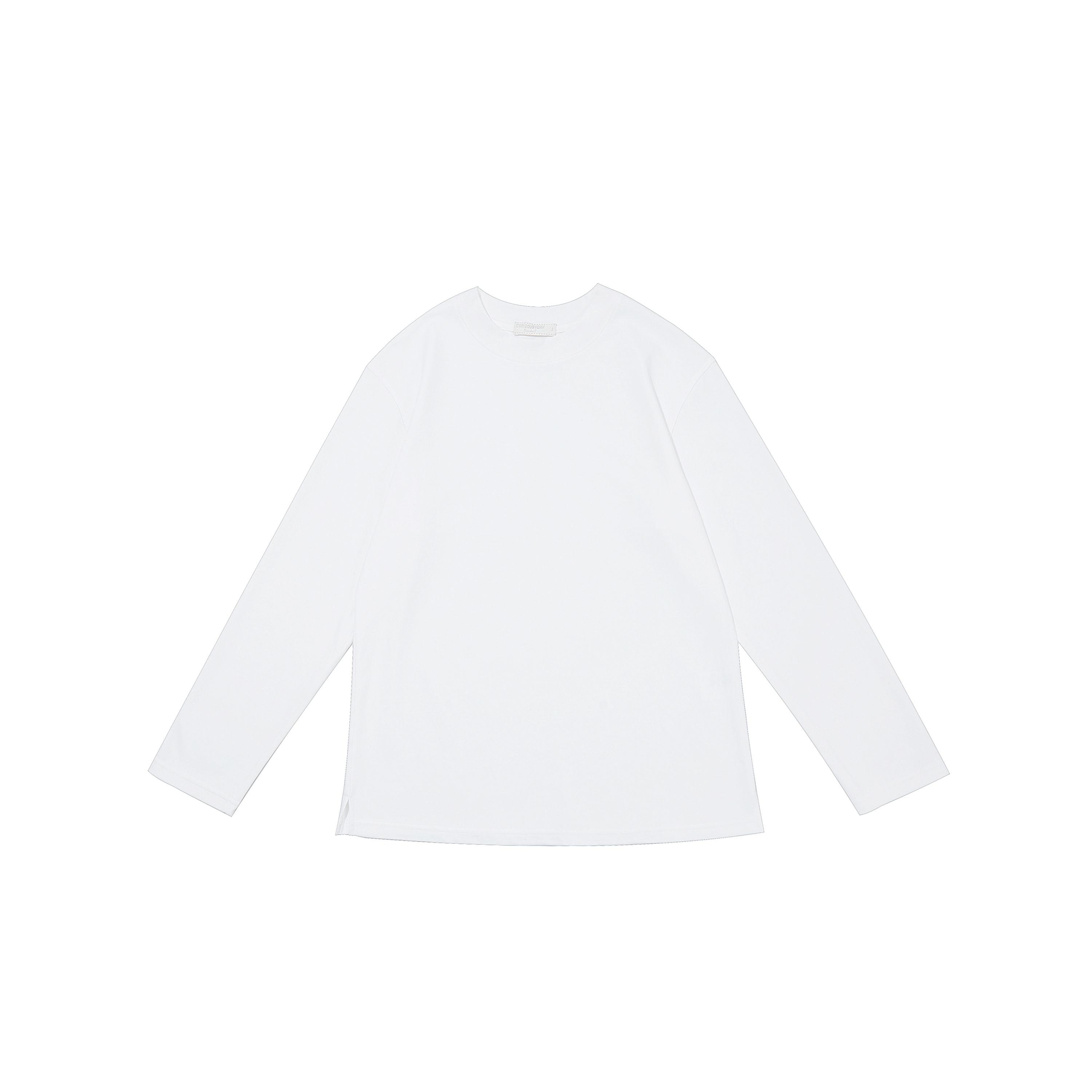 CHRISOUBYDAN  百穿不厌圆领长袖TEE