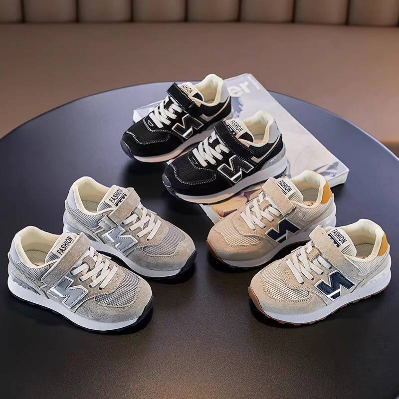 【2310】2025儿童秋冬季新款阿甘鞋男童透气休闲鞋女童软底真皮