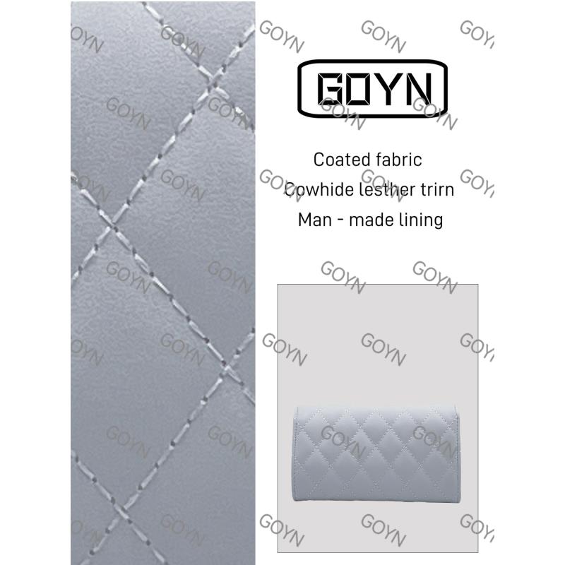 GOYN手工真皮女包想 0251 钱包 白色 17.5cm