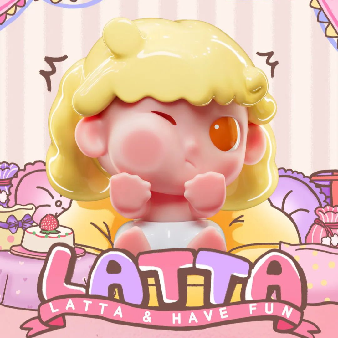 LATTA玩得开心mini系列潮流玩具盲盒手办摆件
