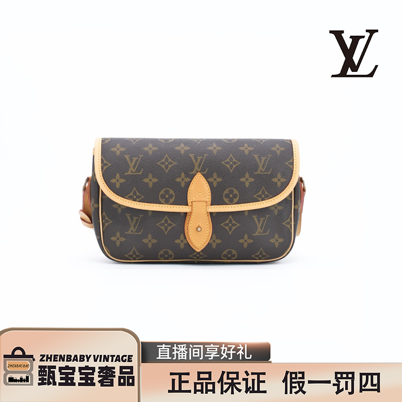 95新   LouisVuitton 路易威登 小号单眼邮差/ 经典老花包