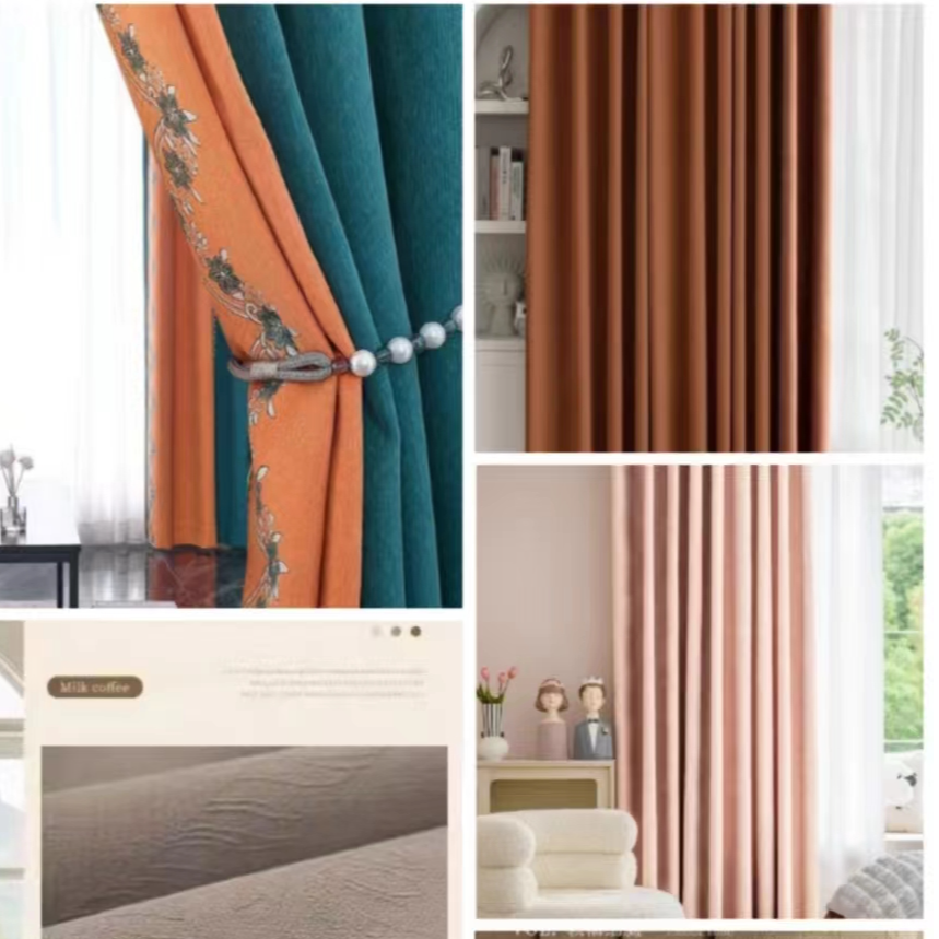 定制窗帘，法式美式中式