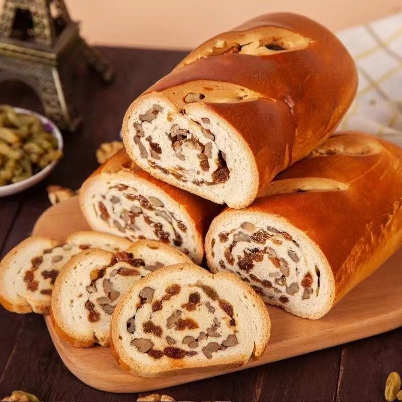 俄罗斯大列巴面包国产俄罗斯风味全麦列巴面包早餐糕点138克一包