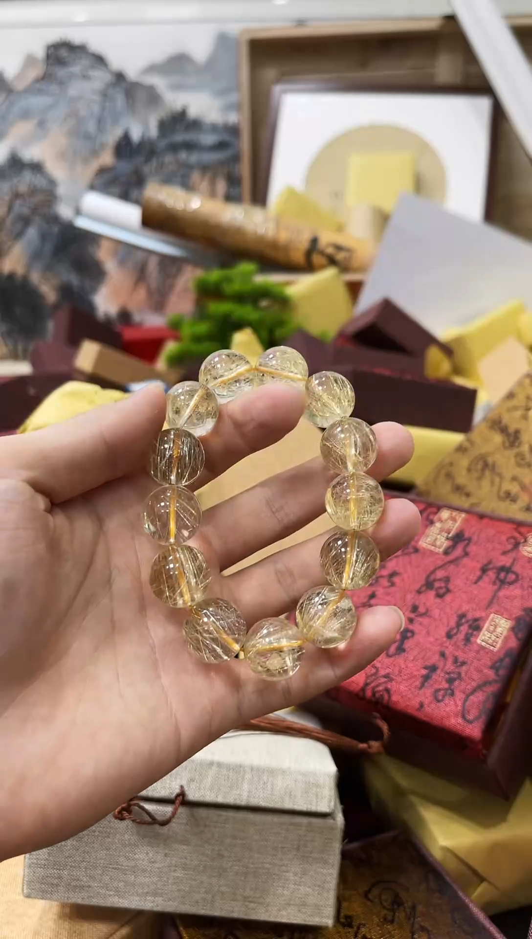 【闪购商品】发晶手链未镶嵌水晶