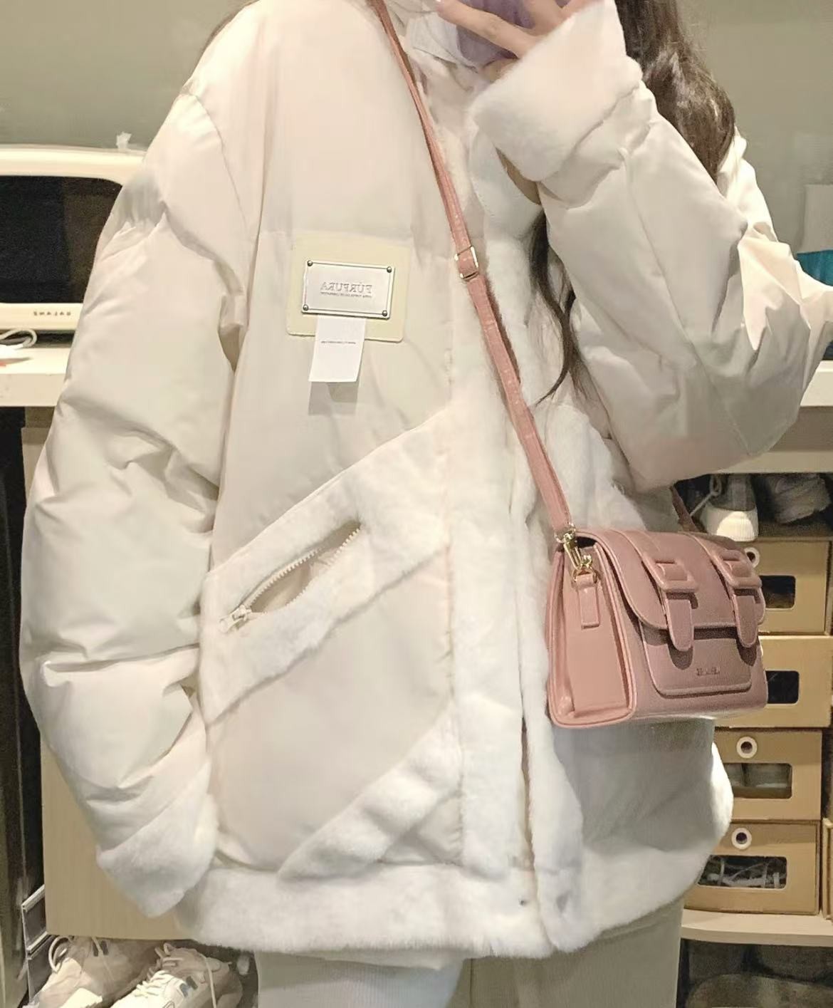 976-1000精品棉服  直播链接，仅供直播使用洋气短款时尚休闲百搭