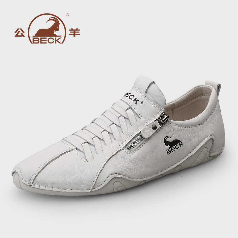 BECK/公羊男士低帮真皮鞋男鞋意大利休闲皮鞋男潮鞋RX-5003