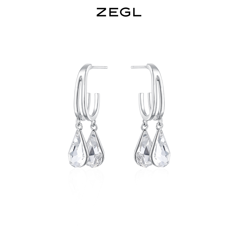ZEGL【福袋】灵动水滴耳环