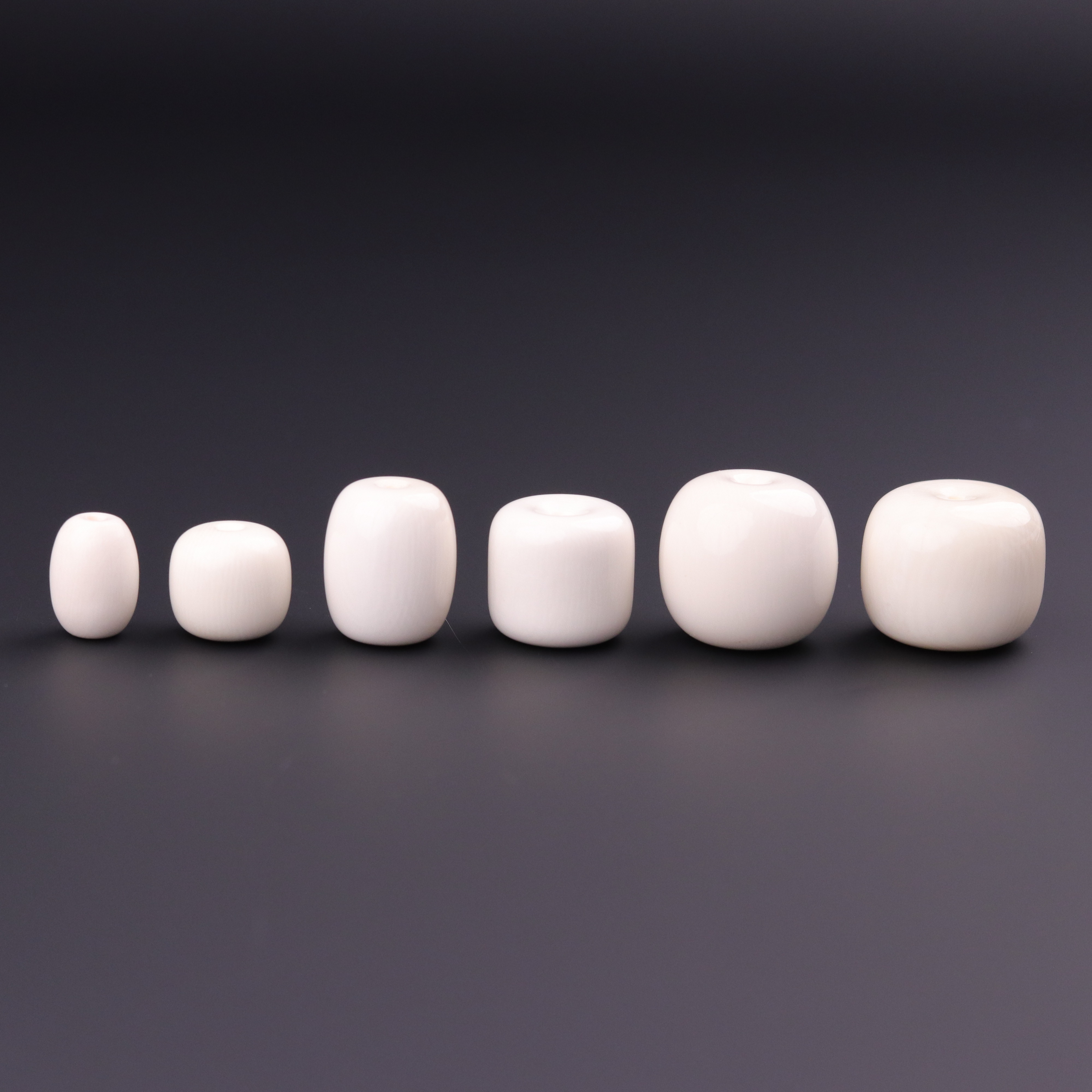 M0404猛犸老型珠隔珠单珠文玩饰品配饰