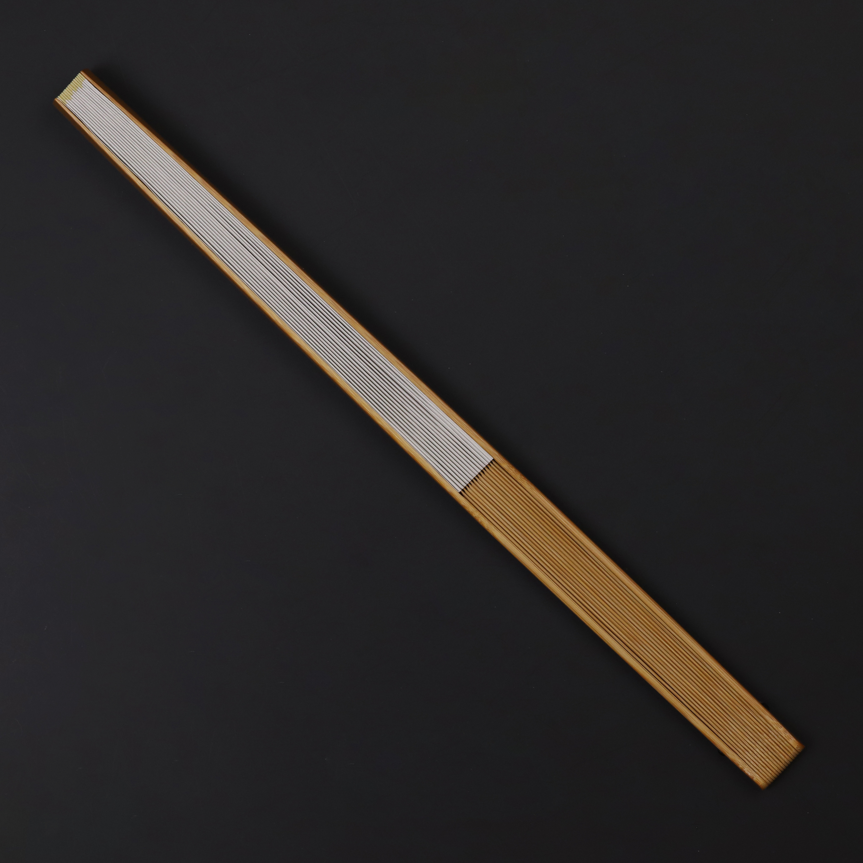 S1684老玉竹文玩扇子折扇男女款古风汉服书法竹扇家用室外随身扇