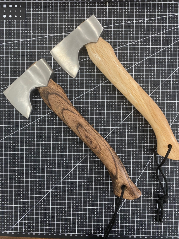 铁哥们迷你斧把玩斧露营斧不锈钢材质硬度60