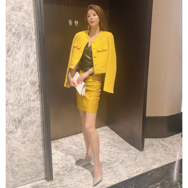 瑞老板推荐：气质时尚显瘦名媛香风外套