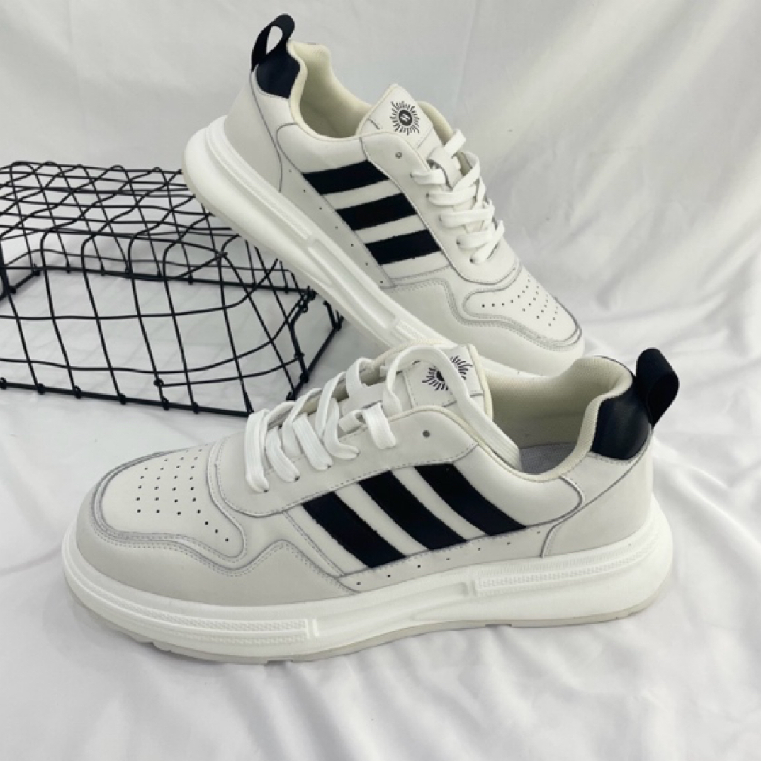 特大码40-49加大四季通用板鞋耐磨防滑真皮男鞋休闲鞋系带小白鞋