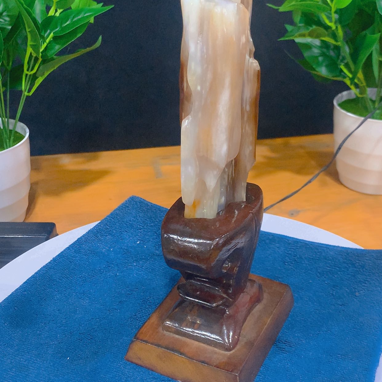 【闪购商品】硅化玉摆件未镶嵌