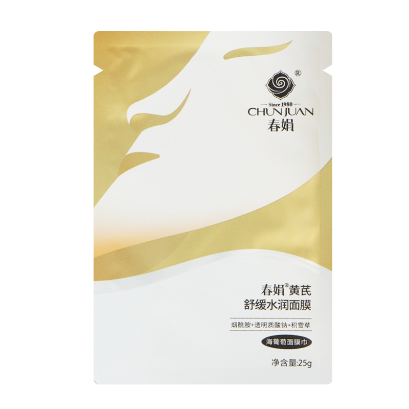 春娟舒缓水润补水面膜1片