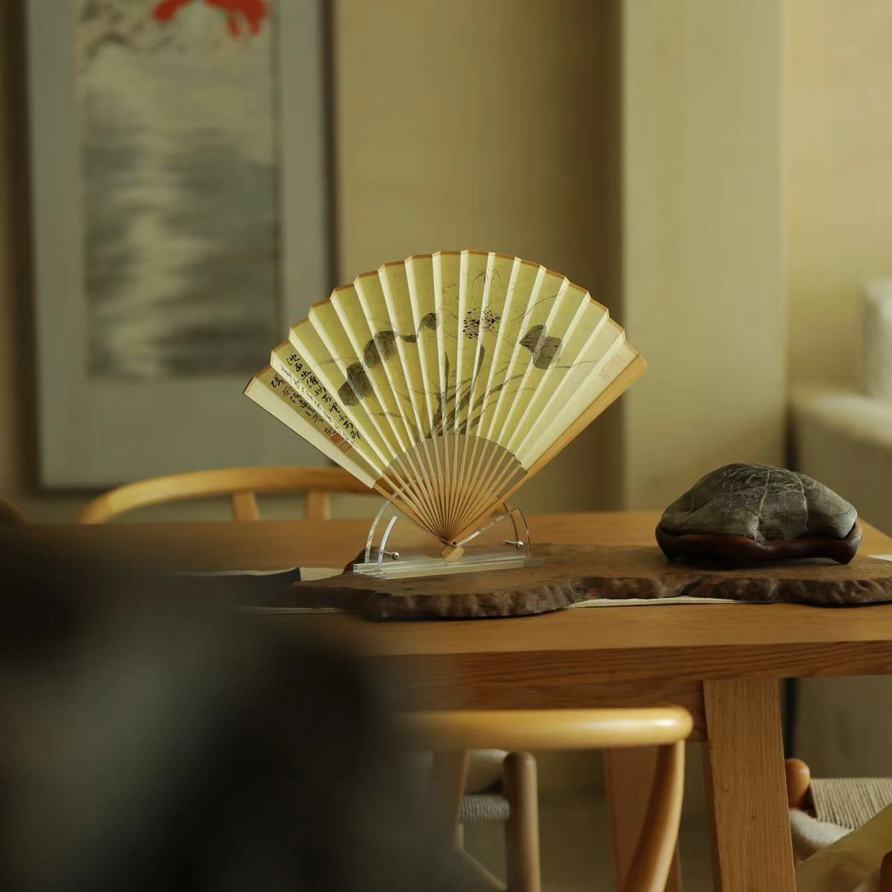 禅意案头摆件中式陈设茶室书房