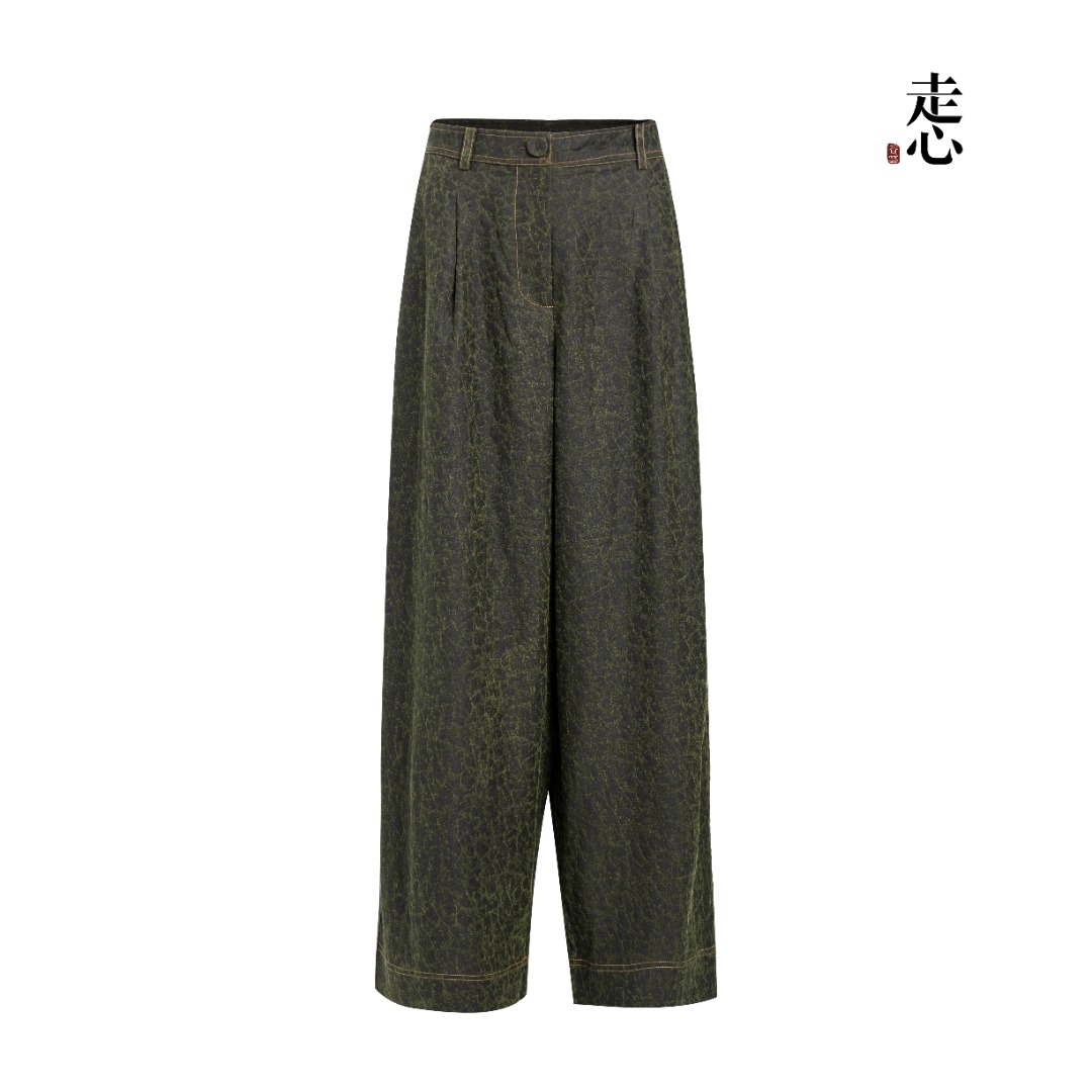 【香云走心】走心非遗满桑蚕丝 裤子24ZY41160135