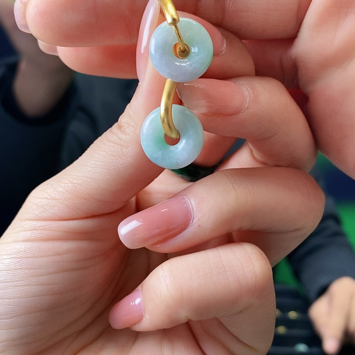 【闪购商品】翡翠耳饰未镶嵌