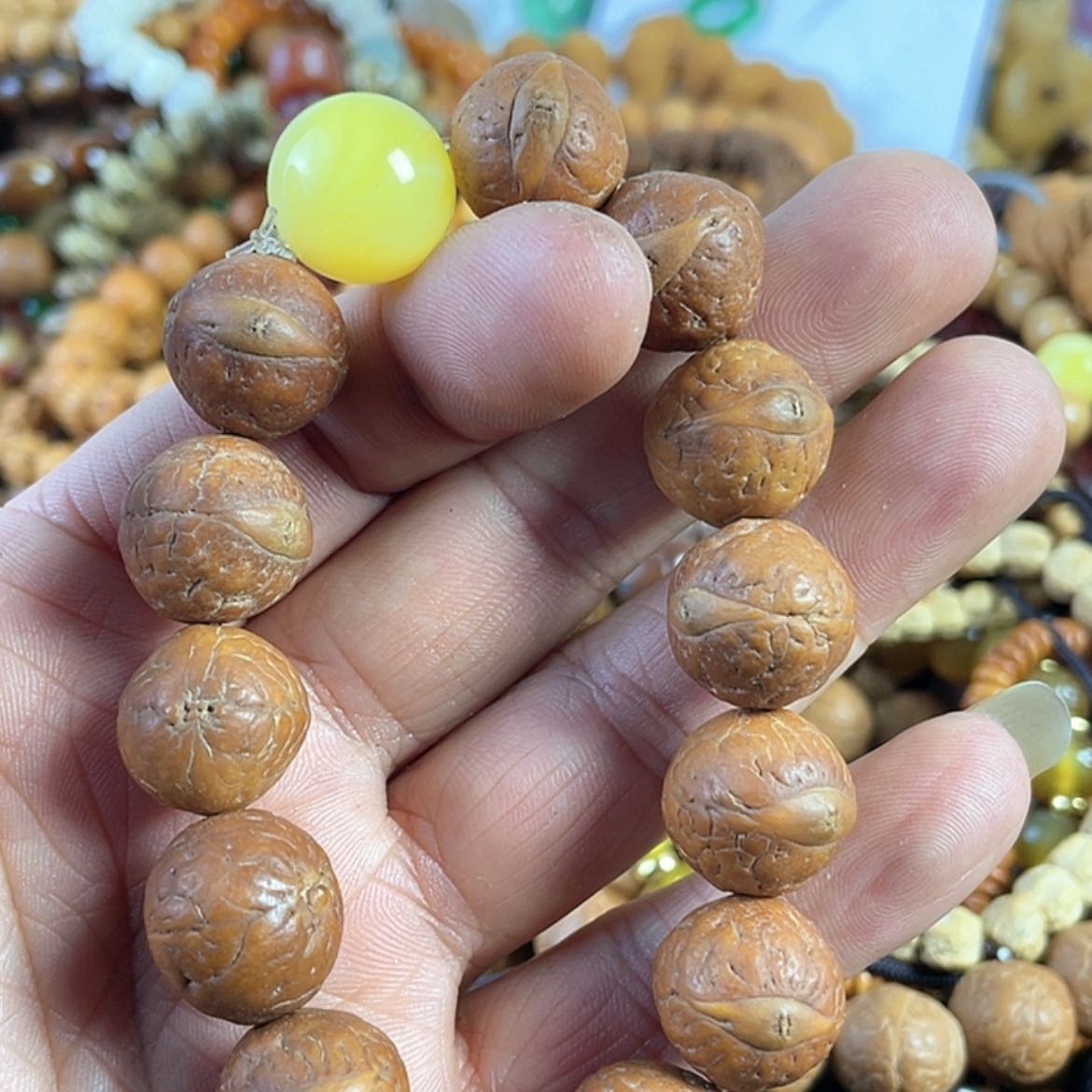【闪购商品】和田玉（糖玉）手链未镶嵌