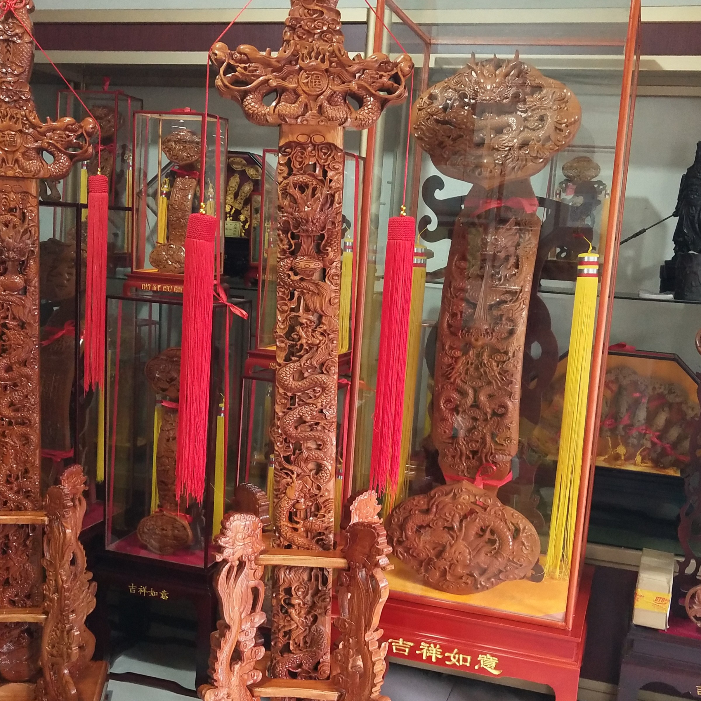 两米二总高桃木剑加剑架工艺品居家客厅办公室摆放商务摆设雕刻