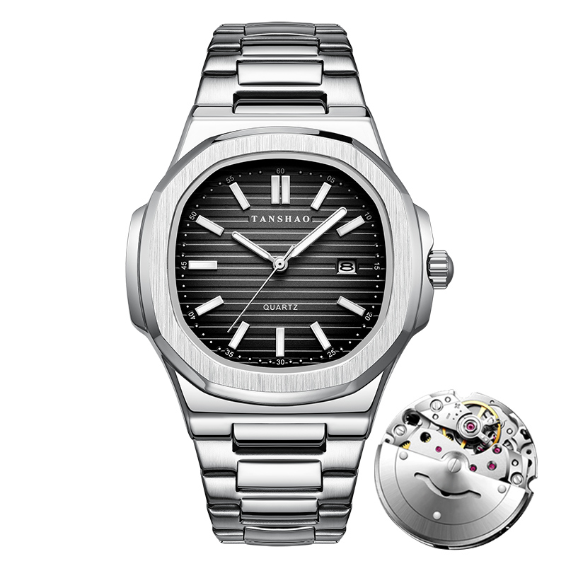 【专柜正品】钢表王/鹦鹉螺/男士经典百搭运动防水夜光男士腕表