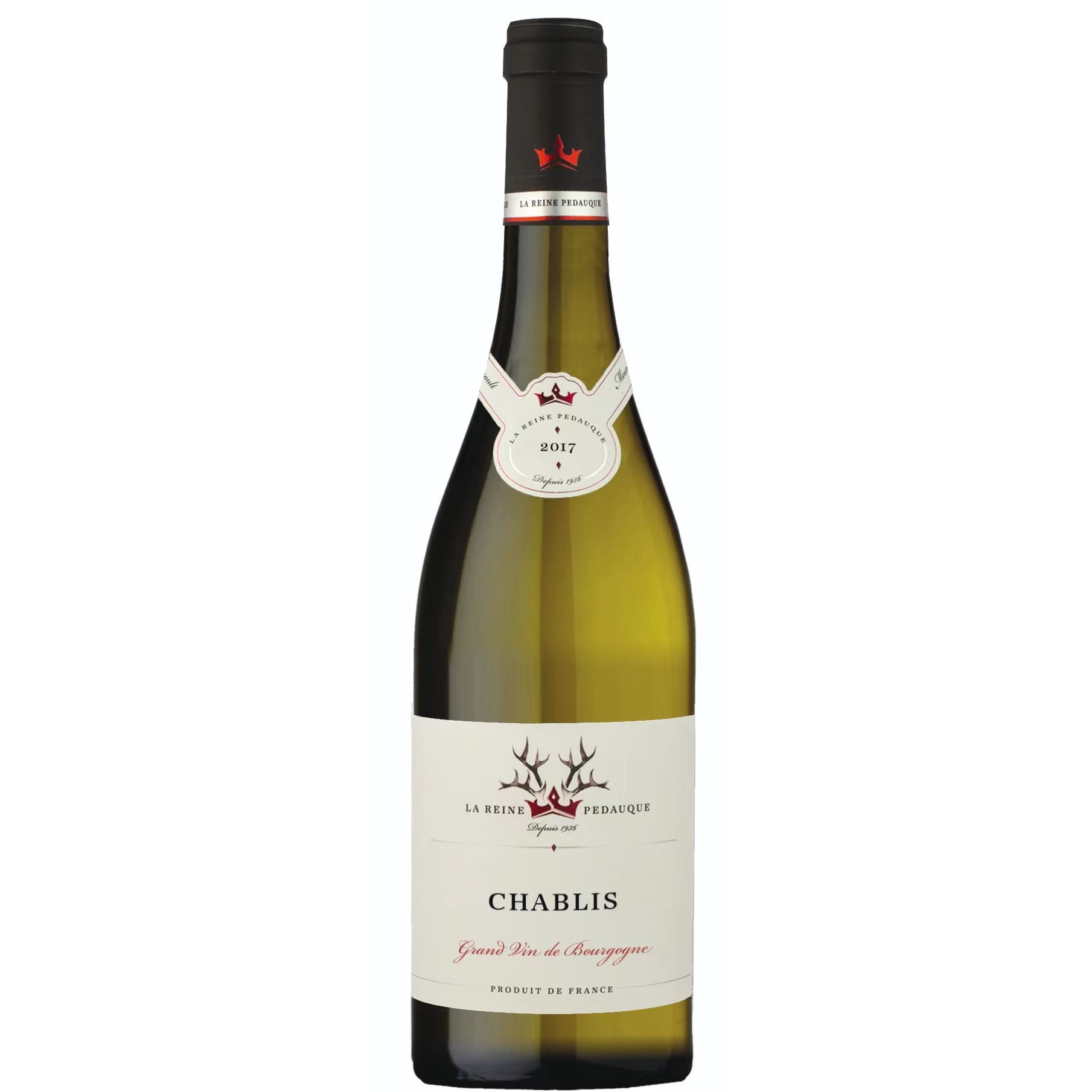 法国瑞恩酒园勃艮第夏布利干白葡萄酒750毫升一支