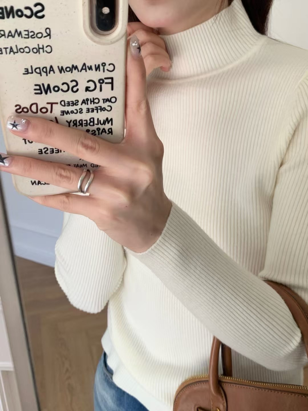 Daixu@待续家中领针织衫2024新款