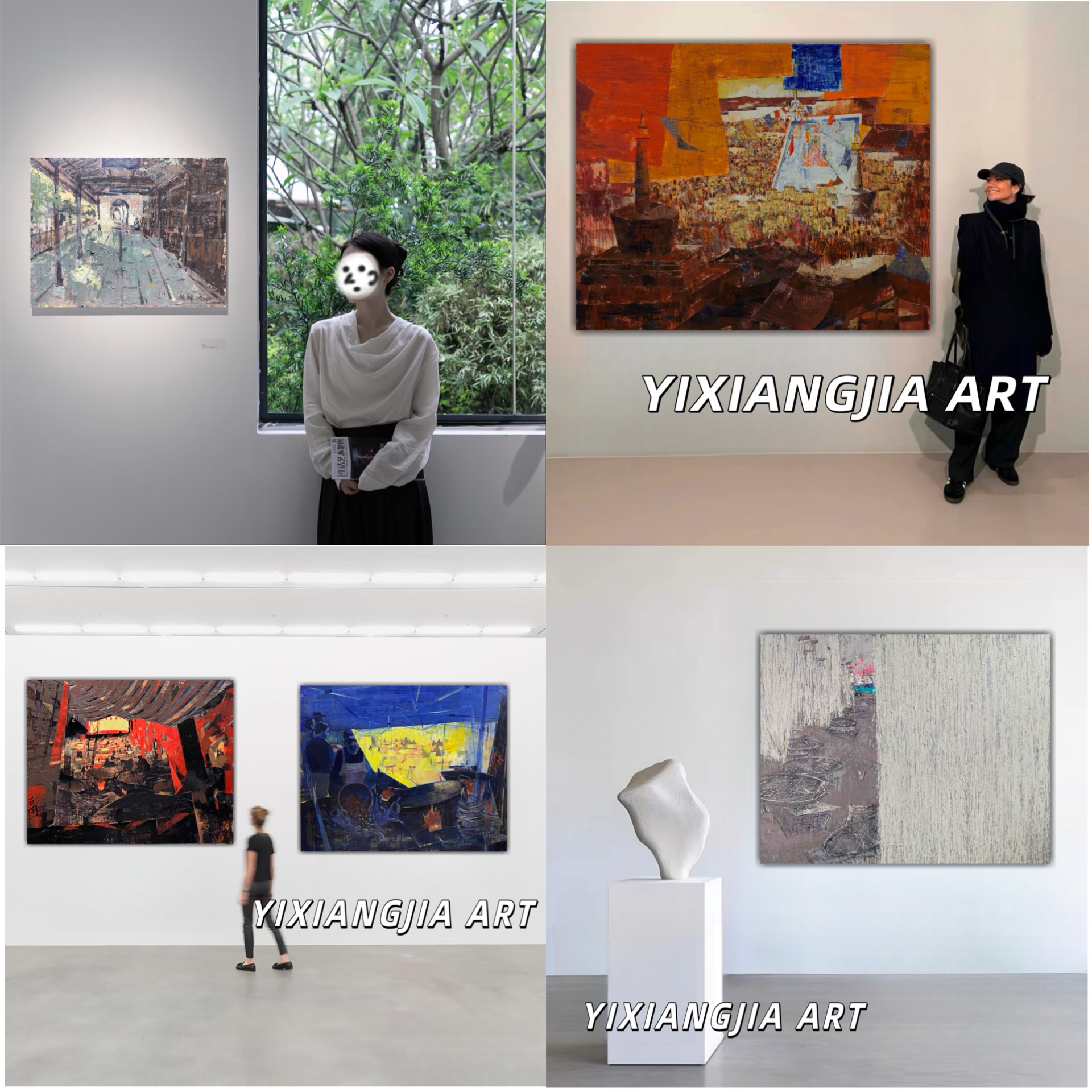 推荐收藏｜张楠油画 《渔获》《祥云》《飨宴》美术馆收藏系列作品