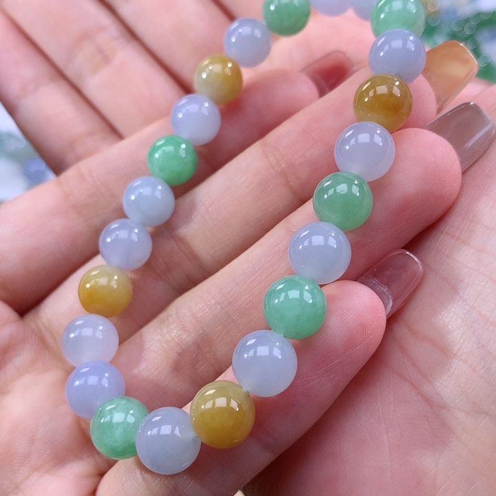 翡翠手链未镶嵌翡翠