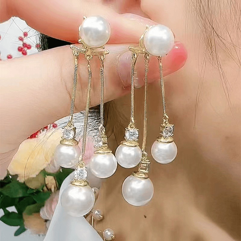 非金属合成锆石耳饰 （主播自留）耳环